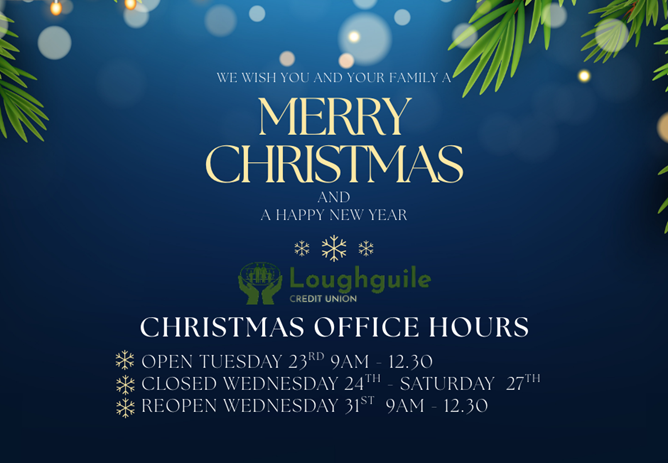 Christmas Opening Hours